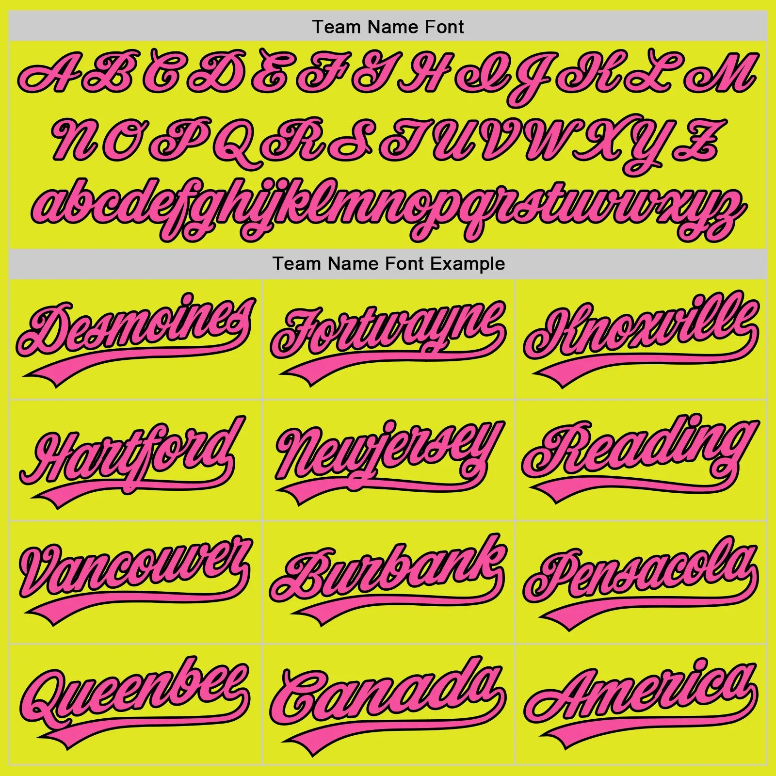 Custom Neon Yellow Pink-Black Authentic Baseball Jersey