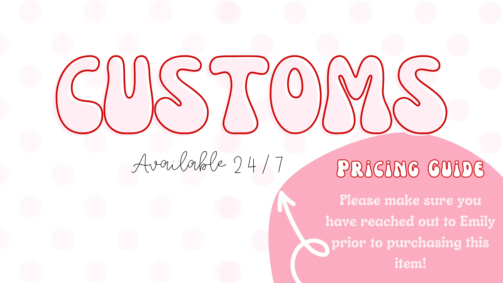Custom Pricing