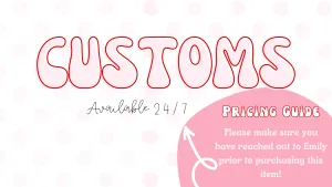 Custom Pricing