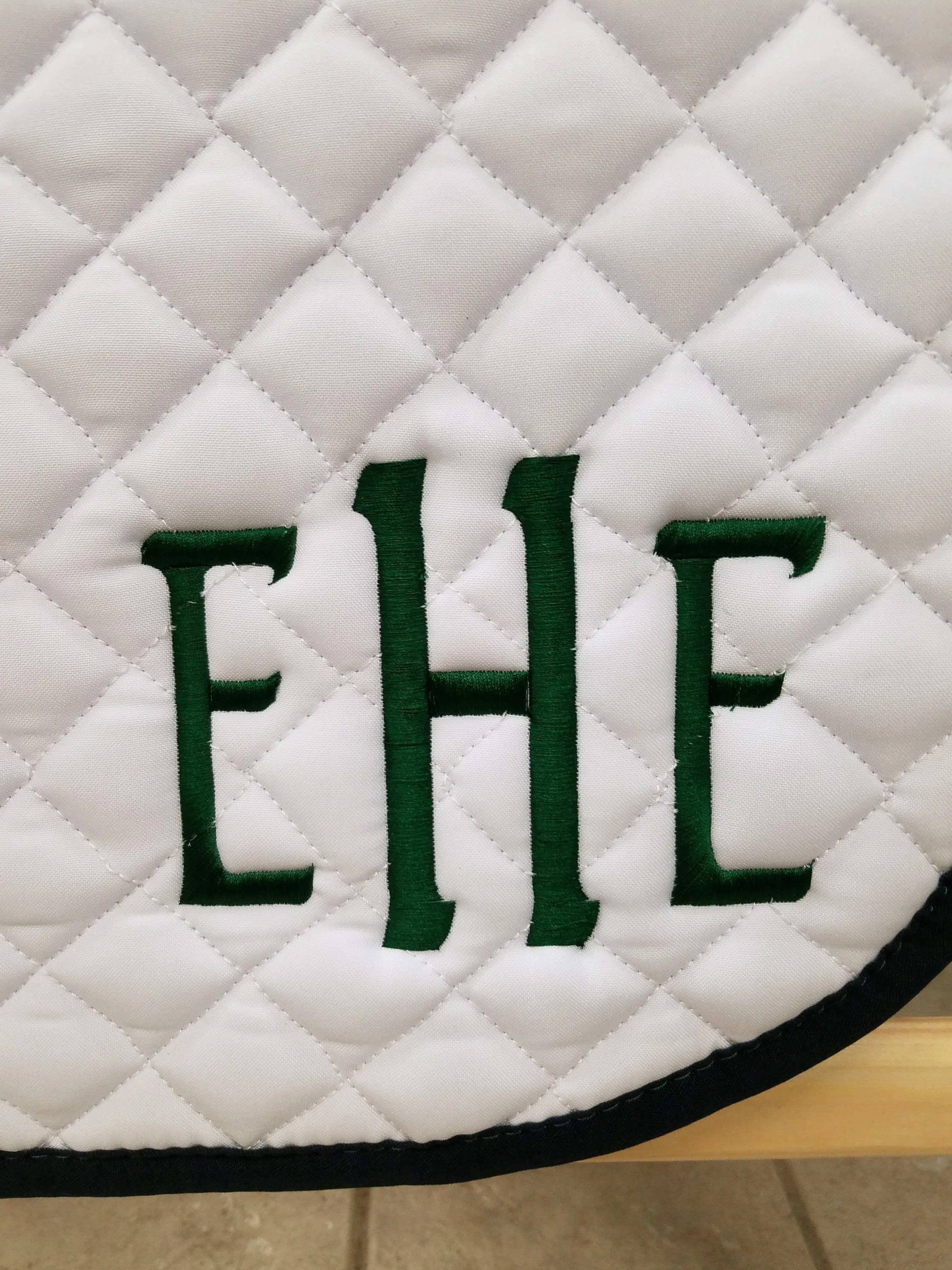 Customizable All Purpose Saddle Pads- Team Patch or Monogram