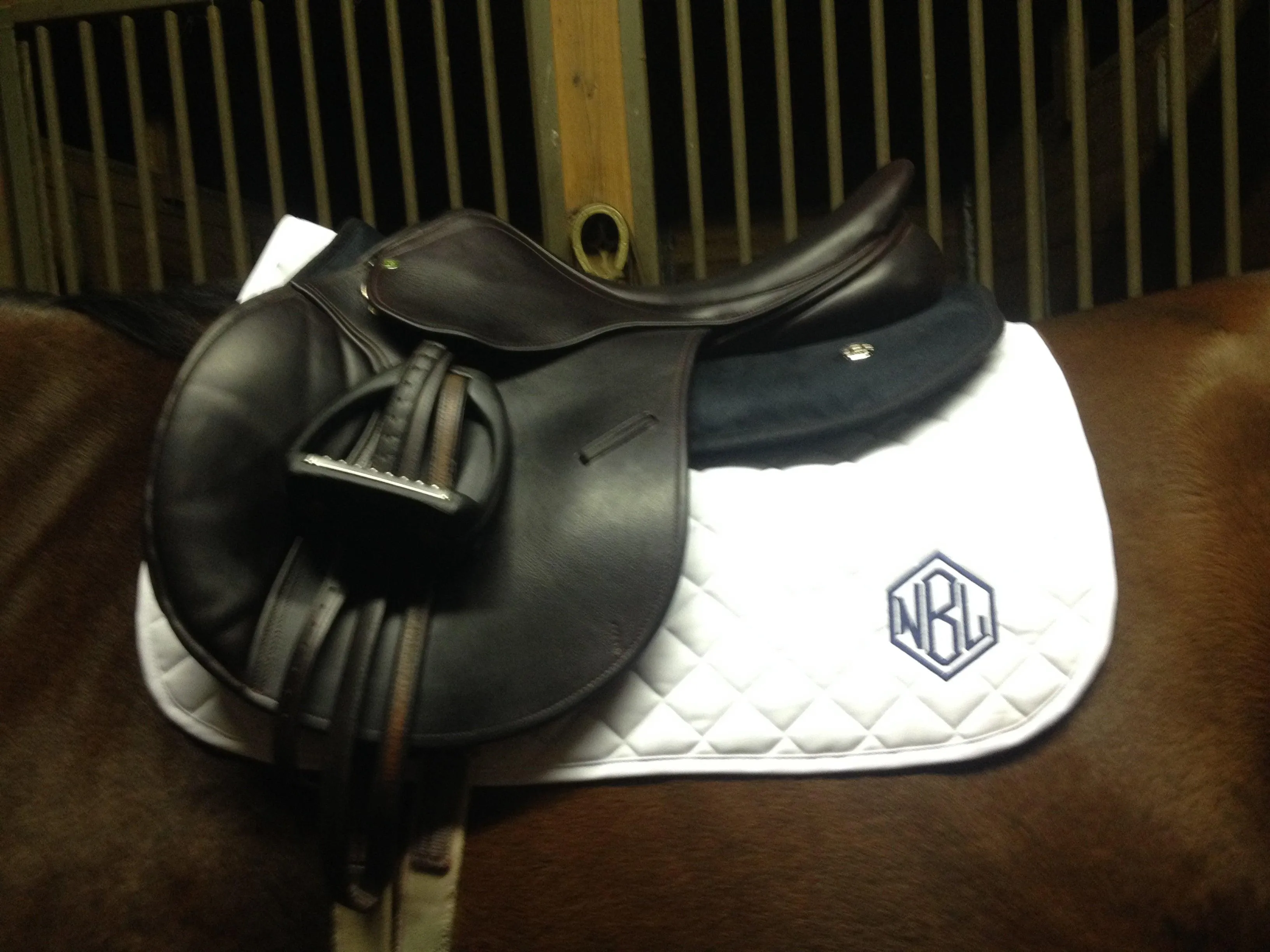 Customizable All Purpose Saddle Pads- Team Patch or Monogram