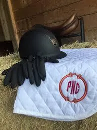 Customizable All Purpose Saddle Pads- Team Patch or Monogram