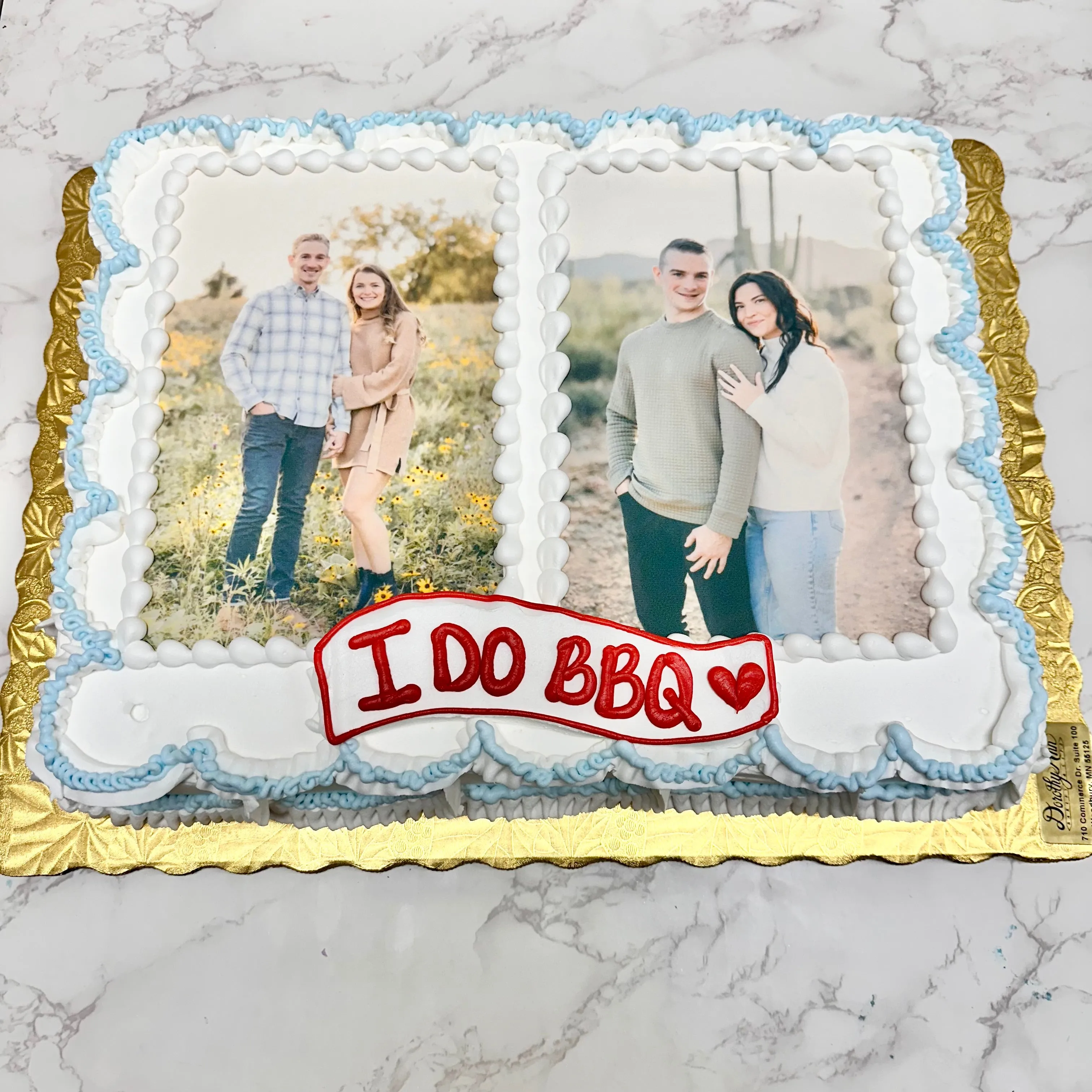 Customize Your Own Edible Image Sheet Cake
