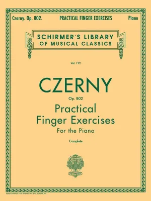 CZERNY - PRACTICAL FINGER EXERCISES OP 802 COMPLETE