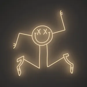 Dancing Lady by Smiley World x André Saraiva - LED neon sign