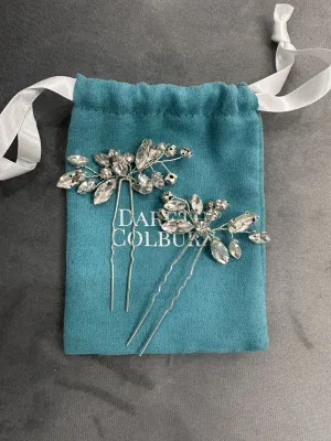 Dareth Colburn Silver Hair Accessory