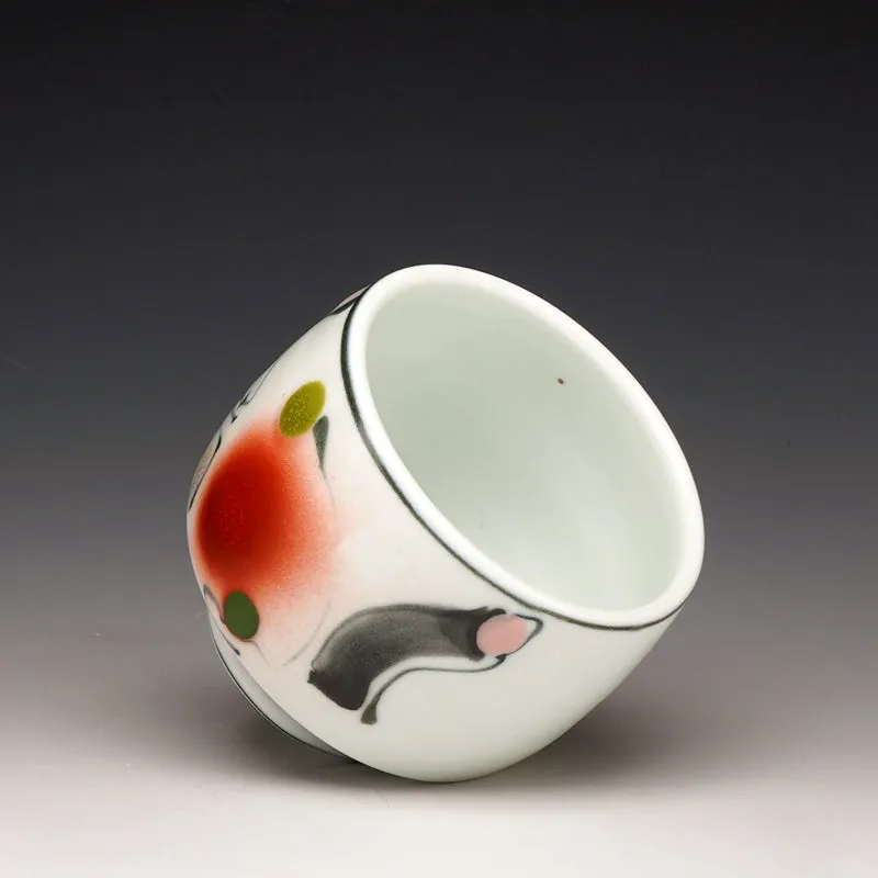Decorated Tea Bowl