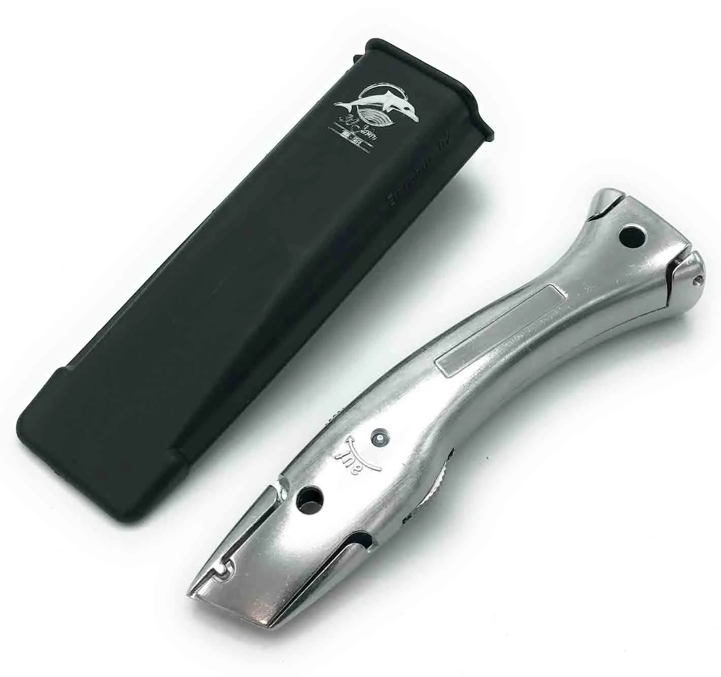 Delphin Original Dolphin Shape Utility Knife With Holster