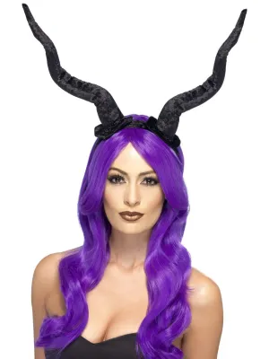 Demon Horns Headband Halloween Accessory