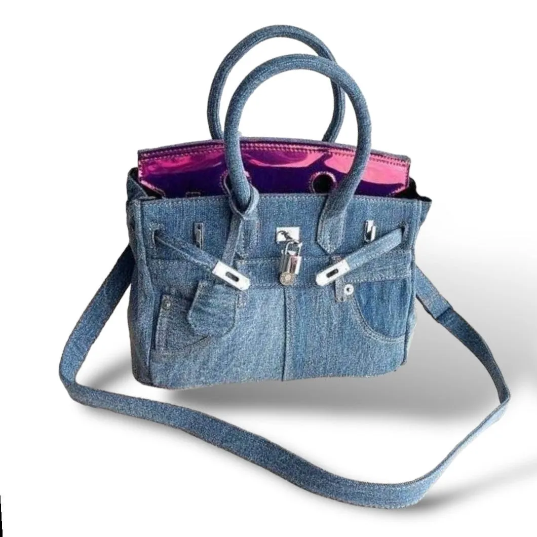 Denim Jeans Bag