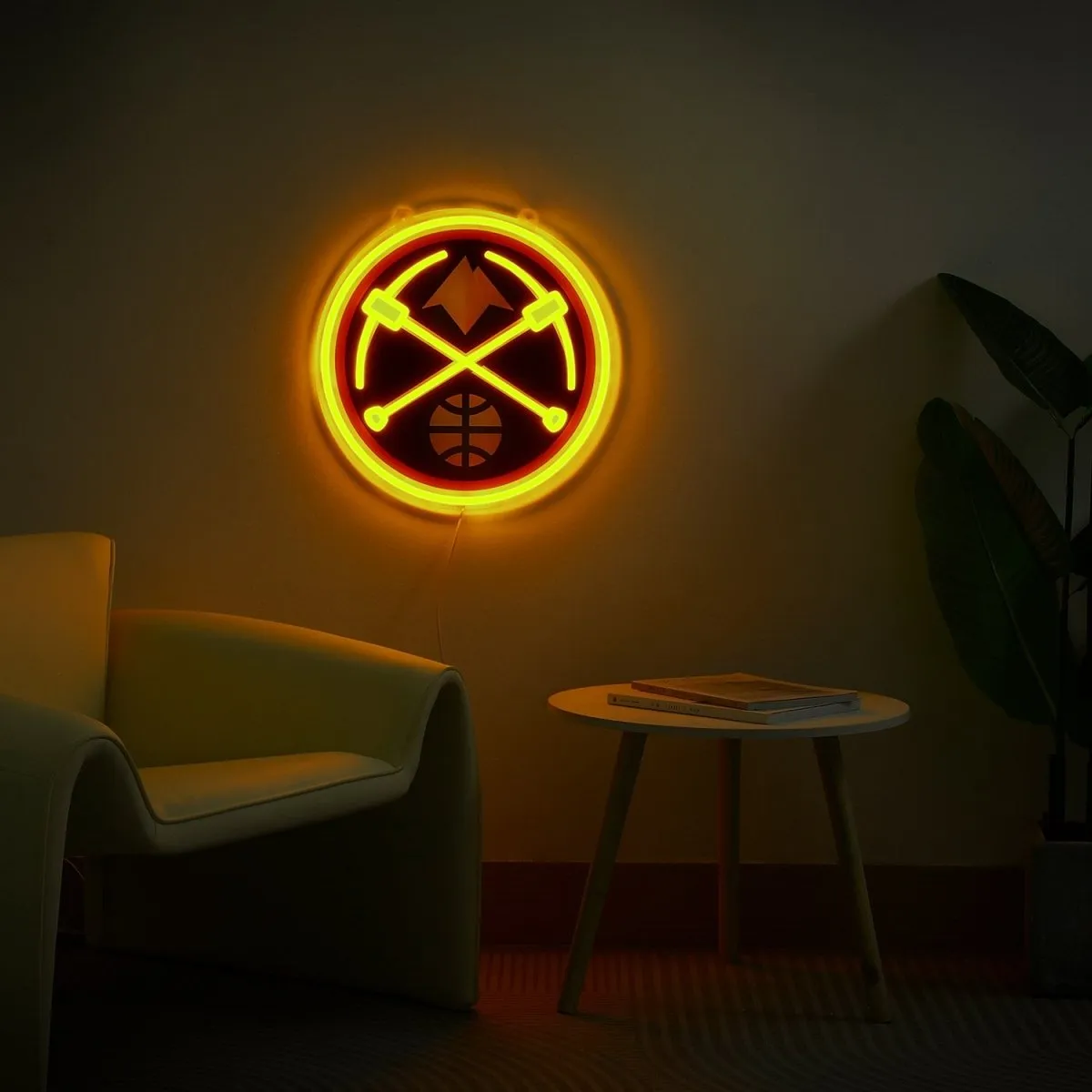 Denver Nuggets: Die-Cut LED Neon Sign