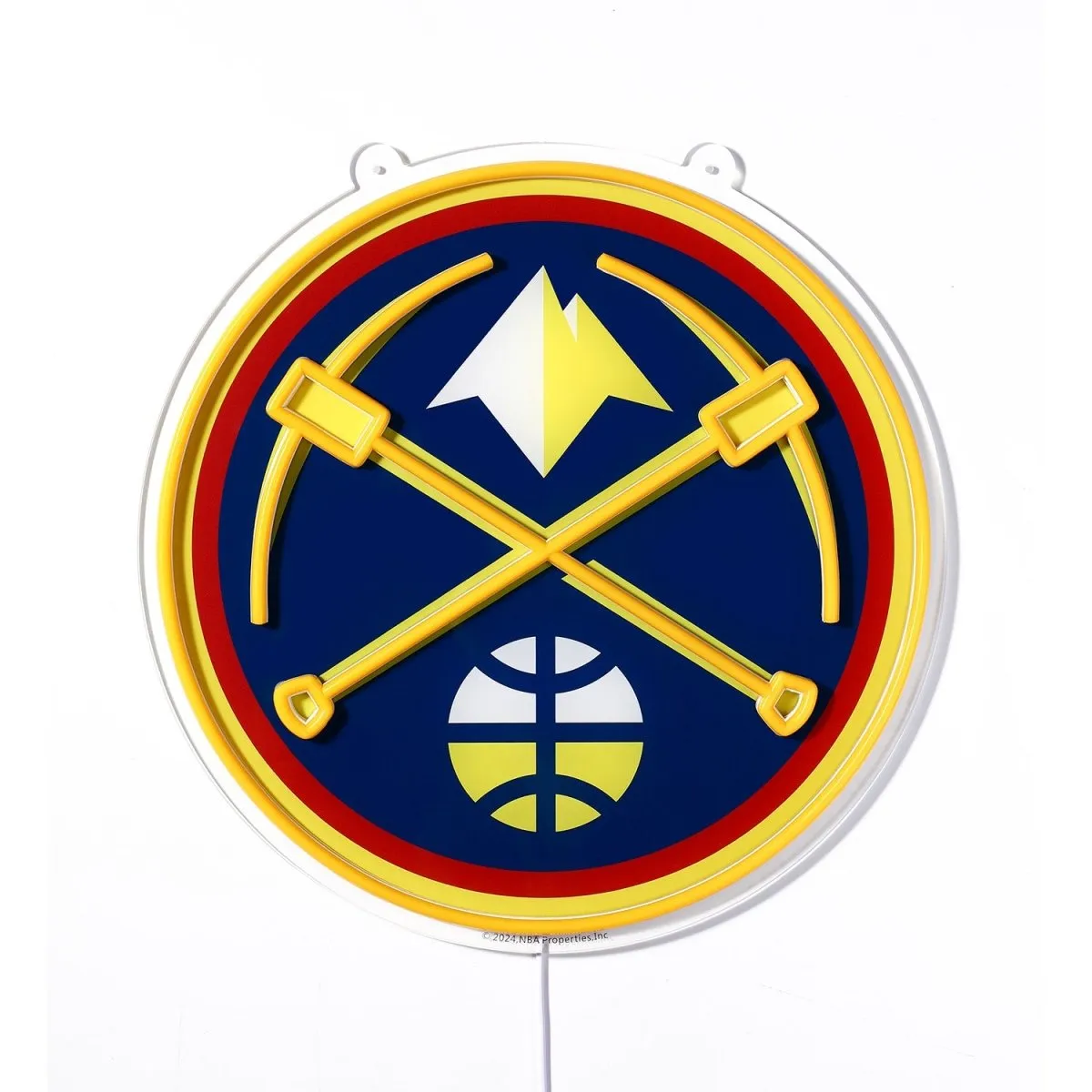 Denver Nuggets: Die-Cut LED Neon Sign