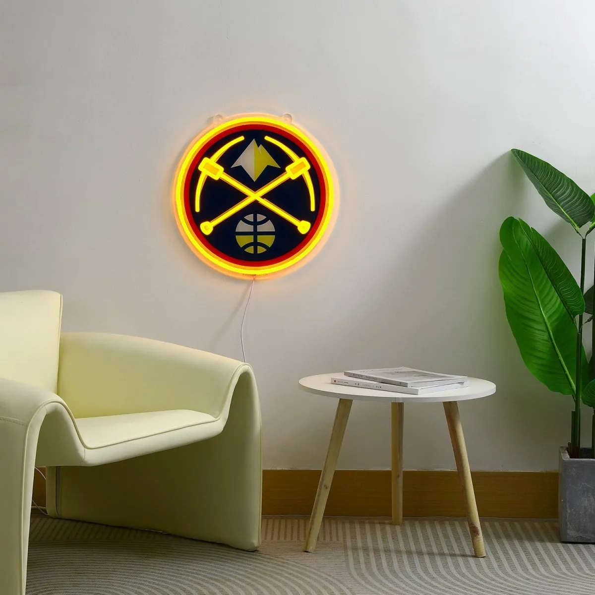 Denver Nuggets: Die-Cut LED Neon Sign