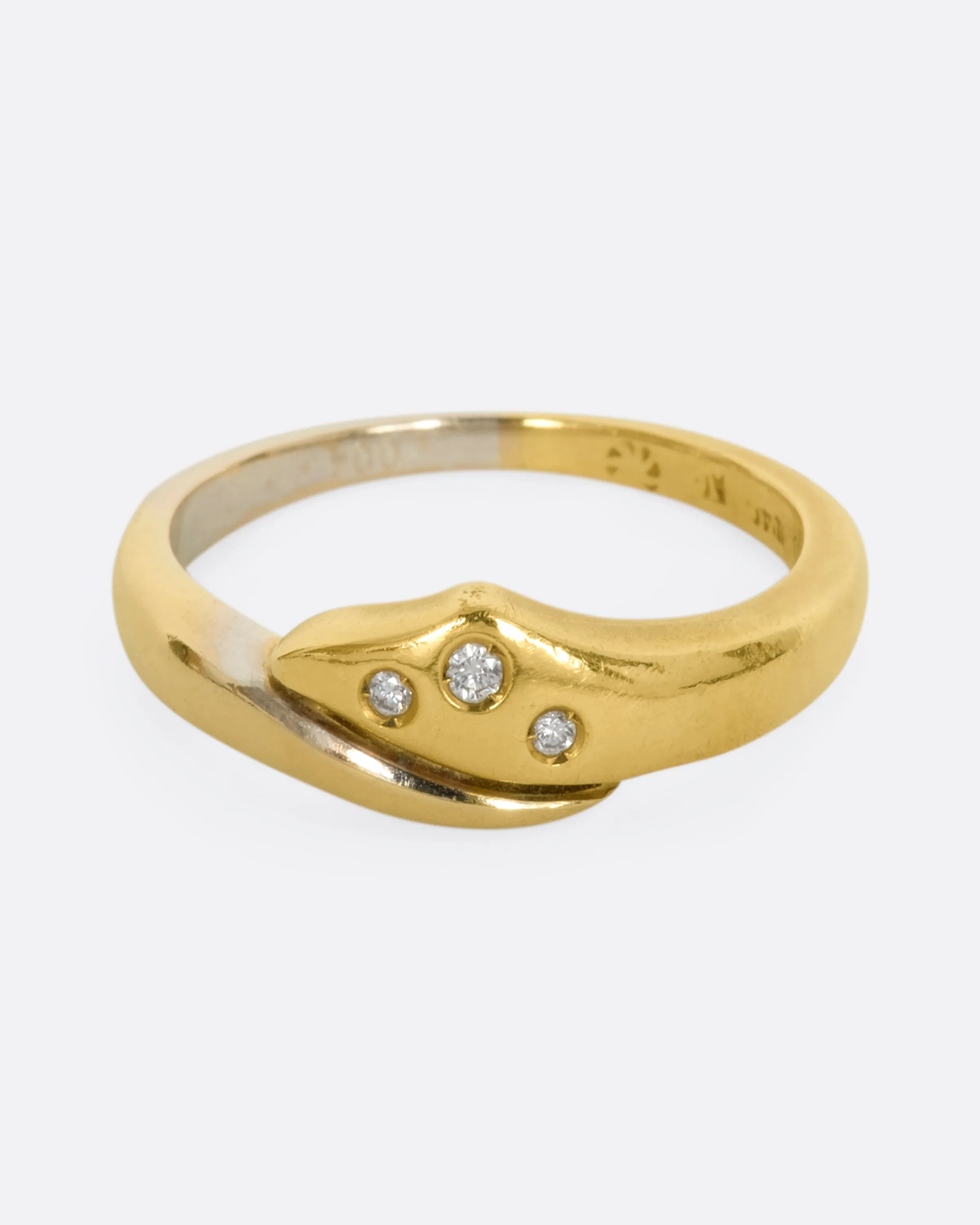 Diamond Snake Ring