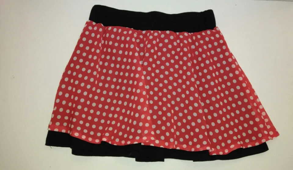 Disney Minnie Mouse Polk A Dot Skirt