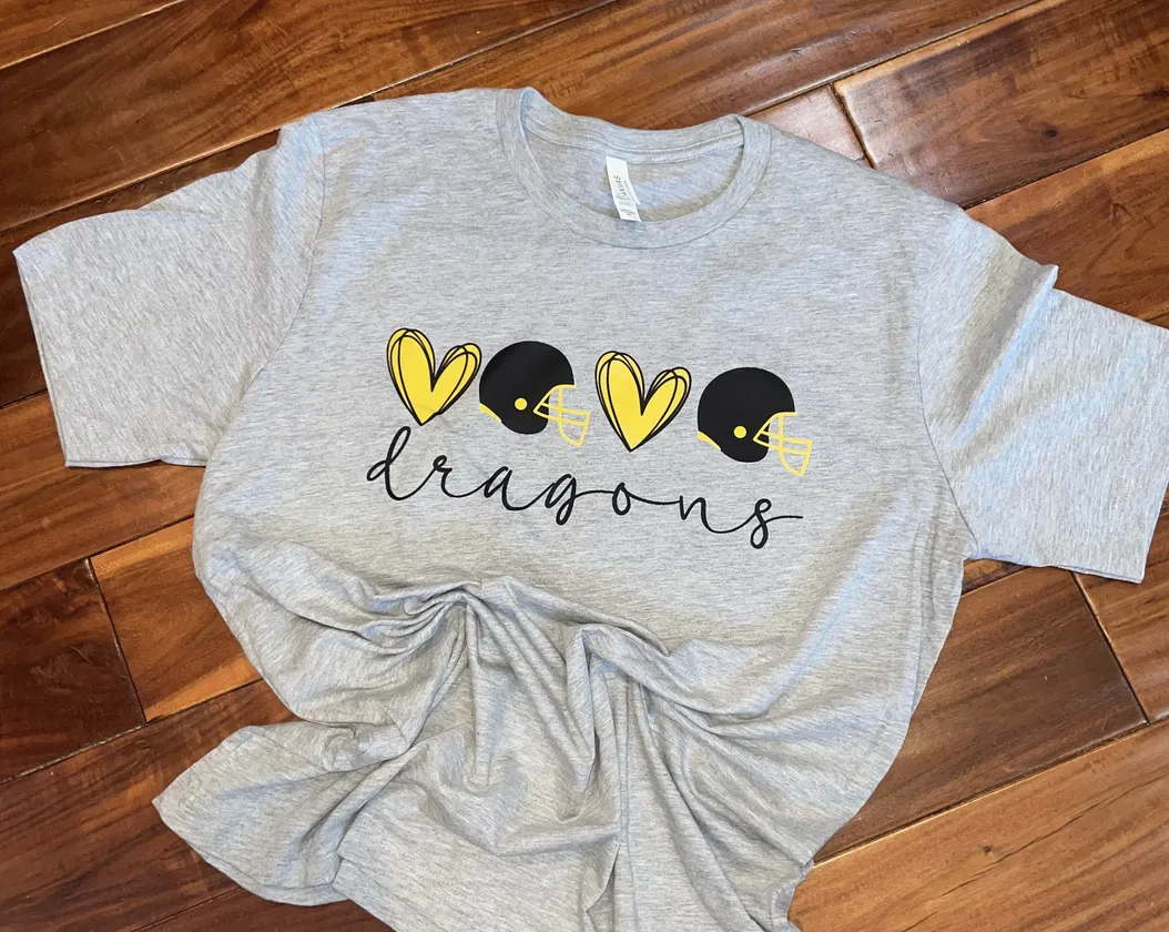 Dragons Helmet Hearts (M135)