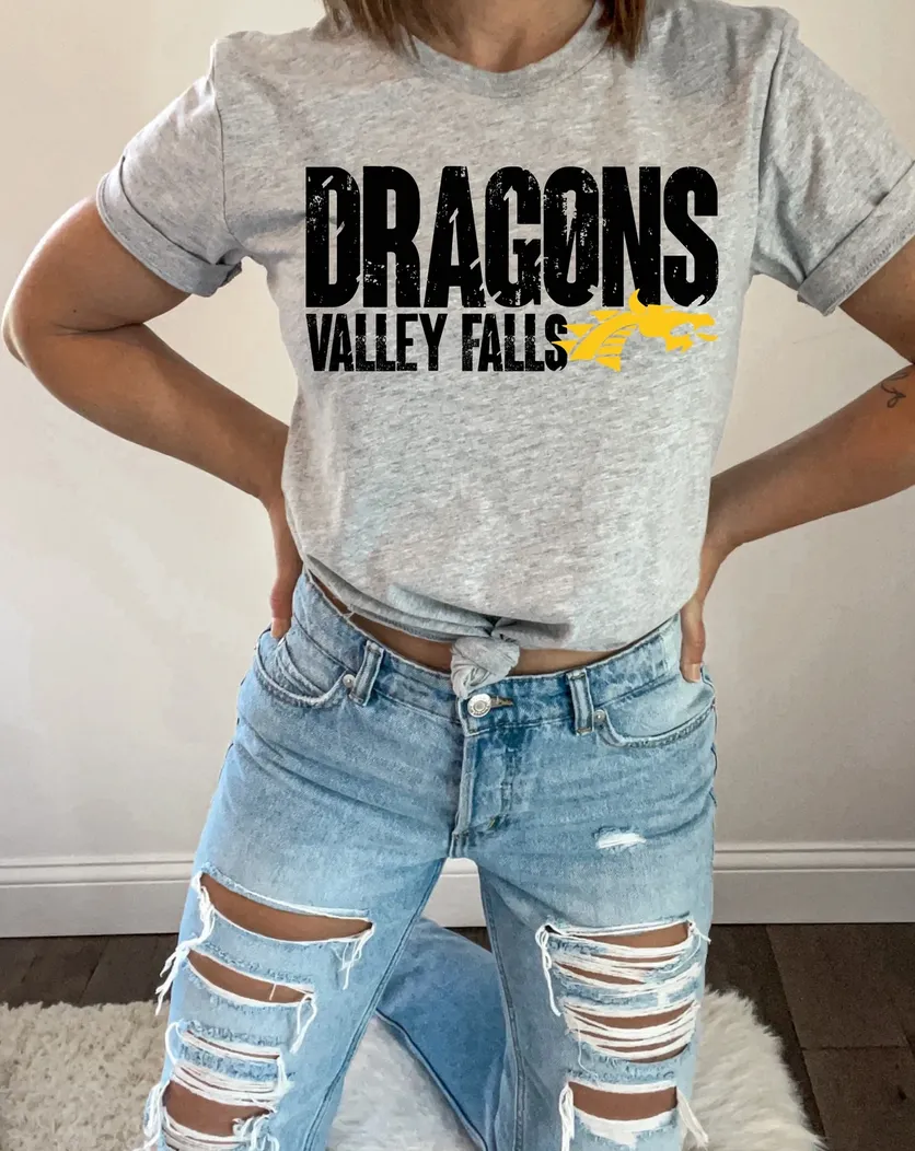 Dragons Valley Falls Distressed (M136)