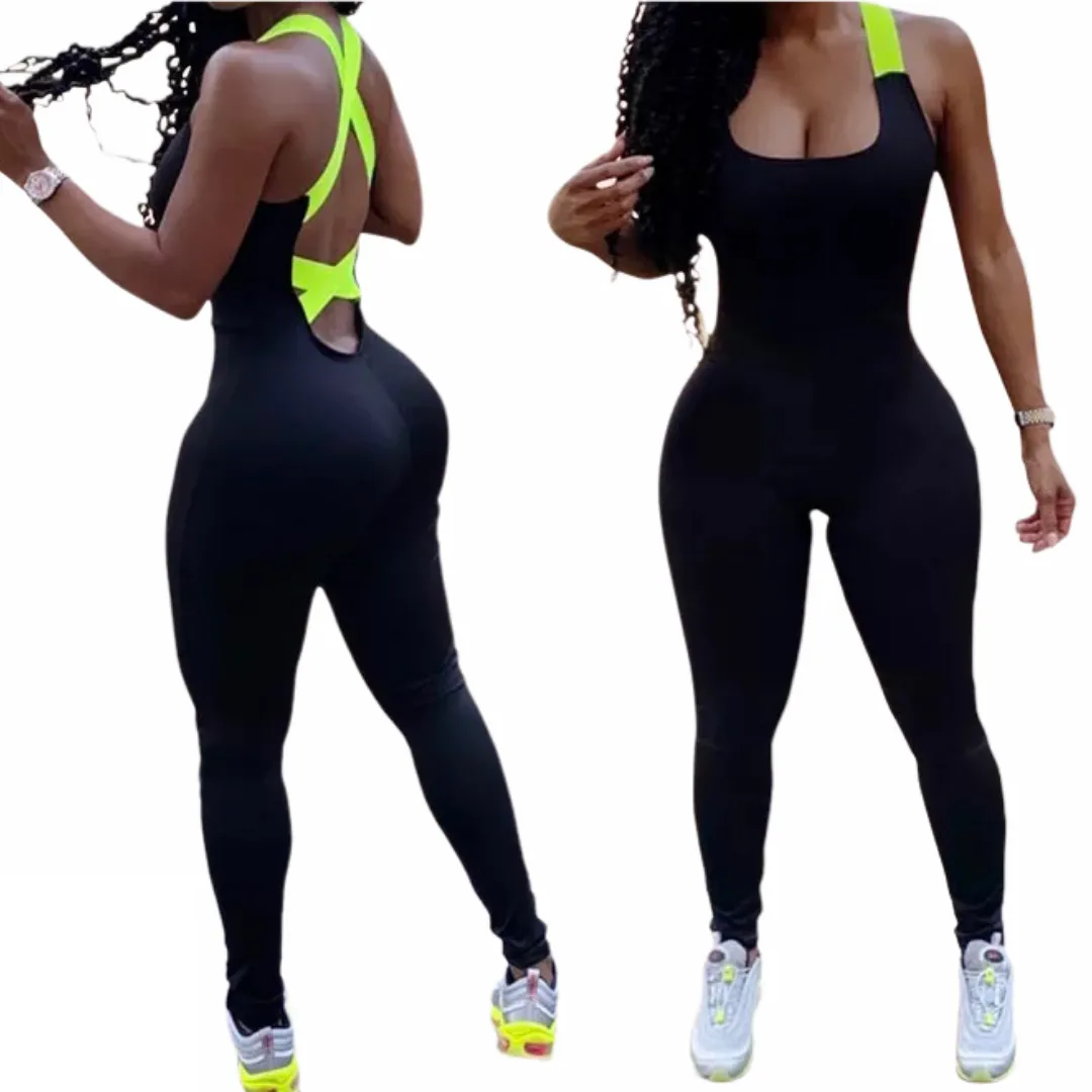 DripDolls Workout Jumpsuit