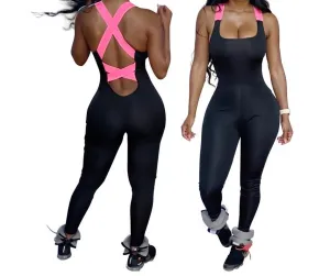 DripDolls Workout Jumpsuit