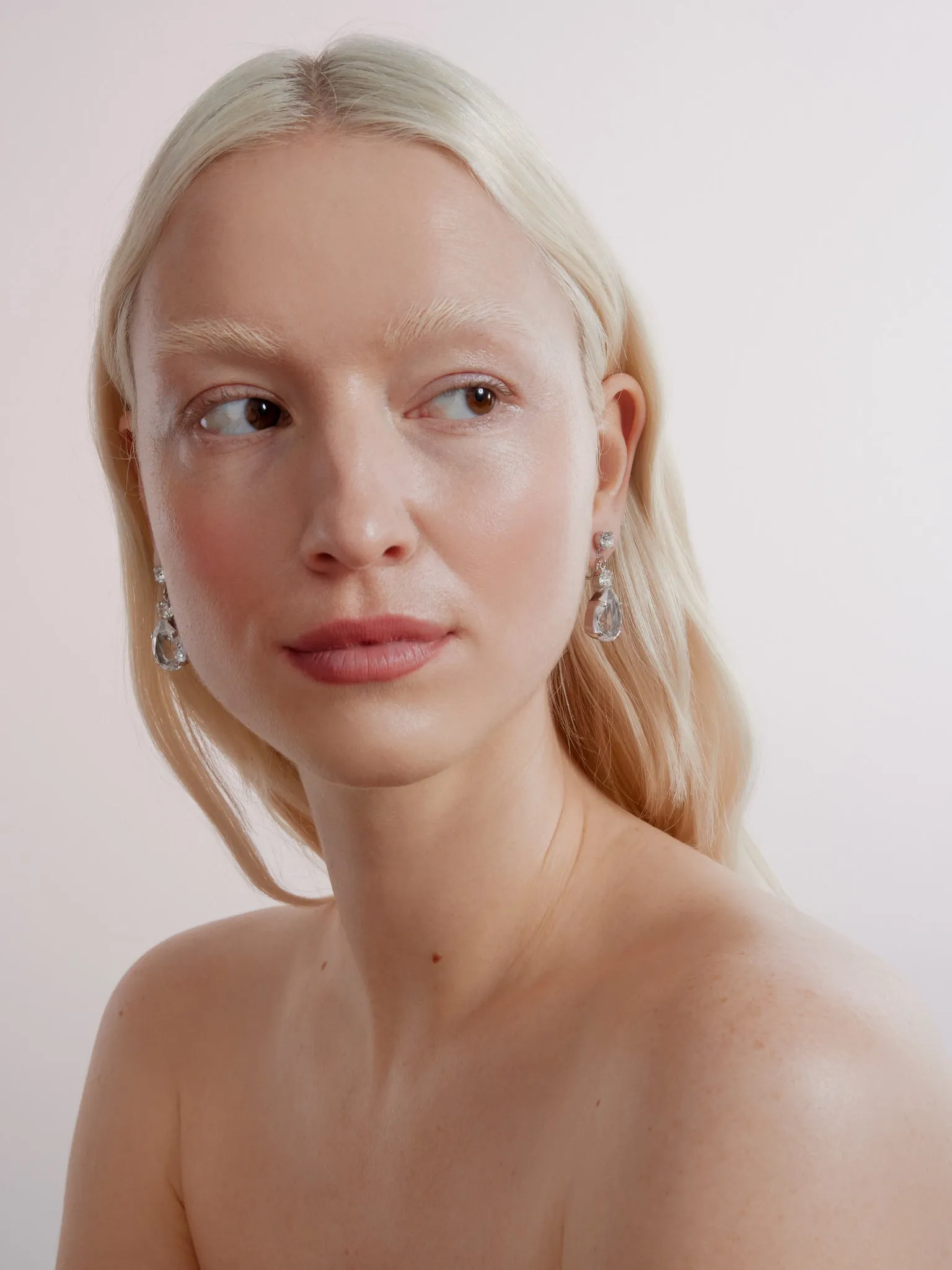 drop earrings crystal