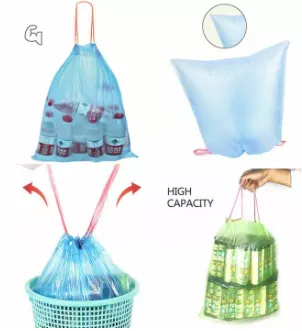 Dustbin Bag With Rope