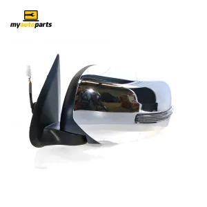 Electric With Indicator Door Mirror Passenger Side Genuine suits Mitsubishi Triton MQ