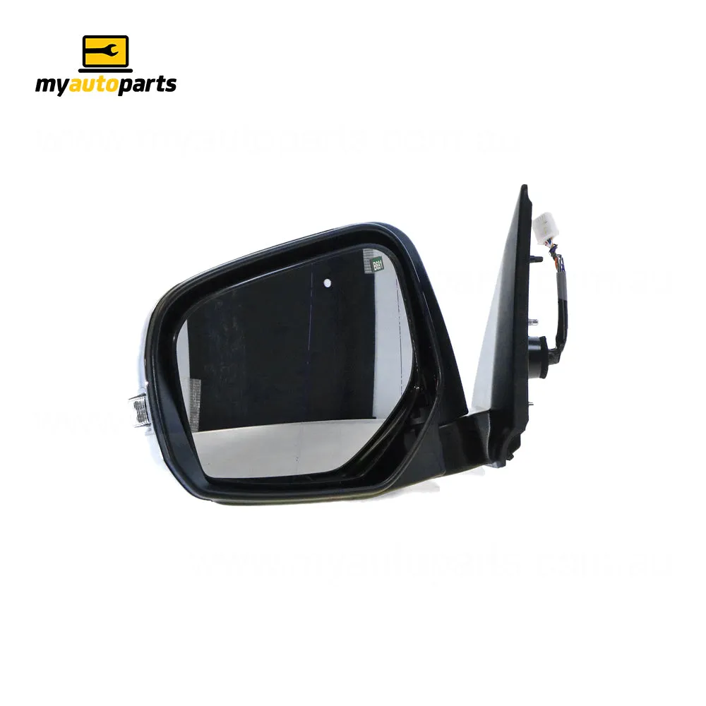 Electric With Indicator Door Mirror Passenger Side Genuine suits Mitsubishi Triton MQ