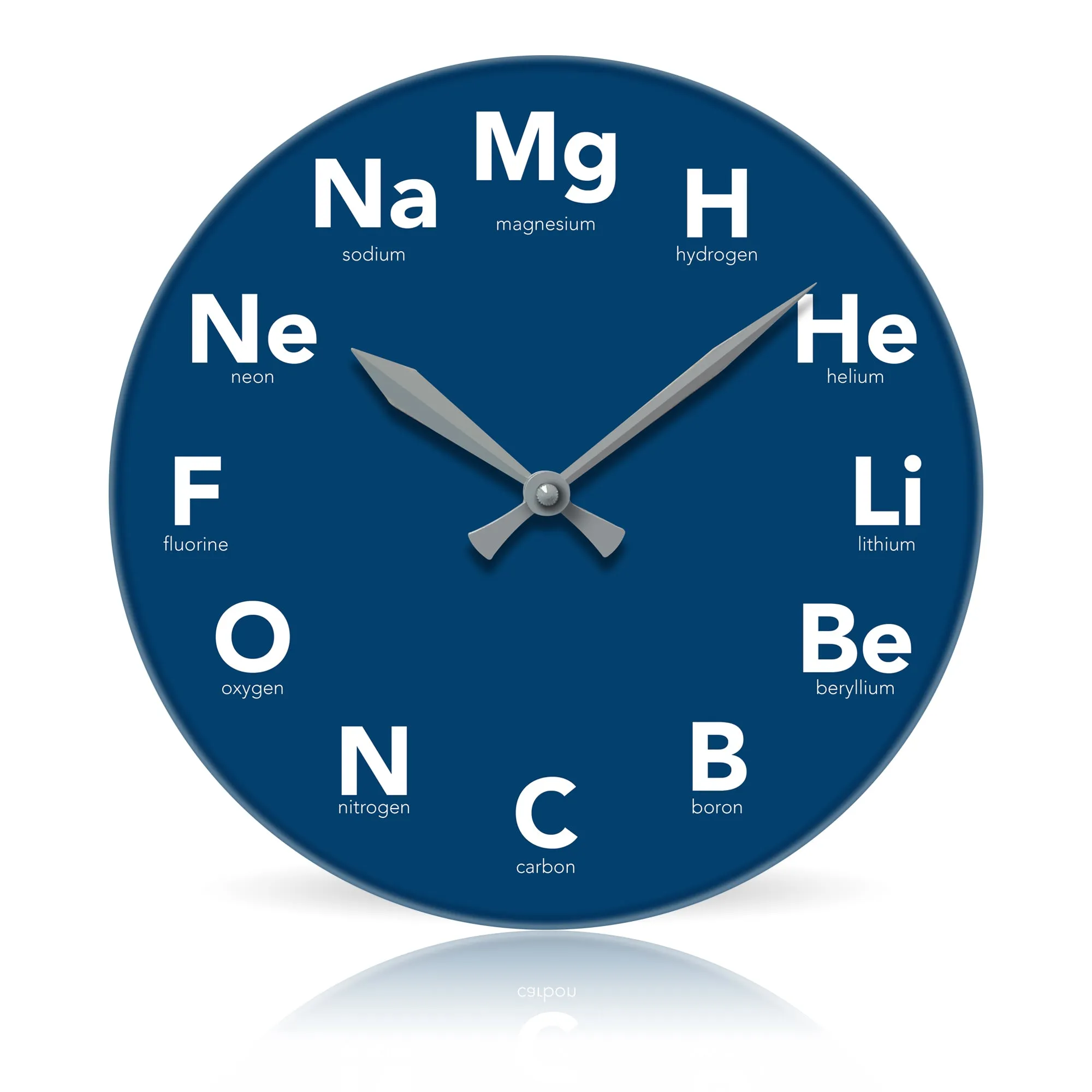Elements <br>Round Acrylic Wall Clock 10.75"
