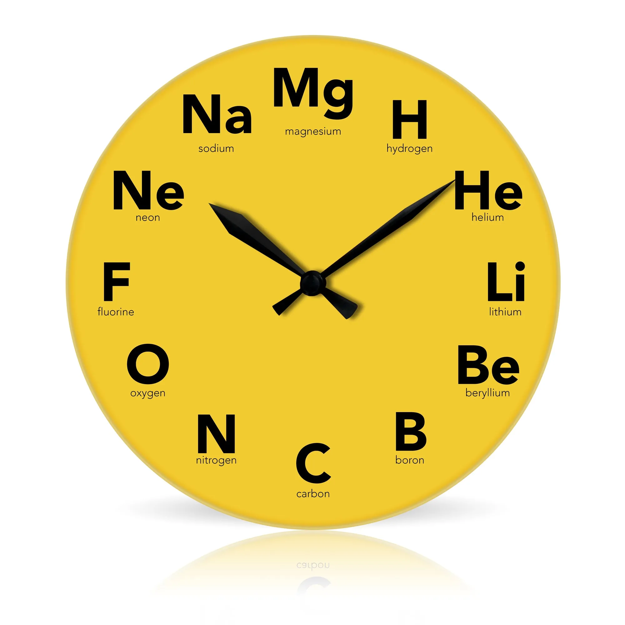 Elements <br>Round Acrylic Wall Clock 10.75"