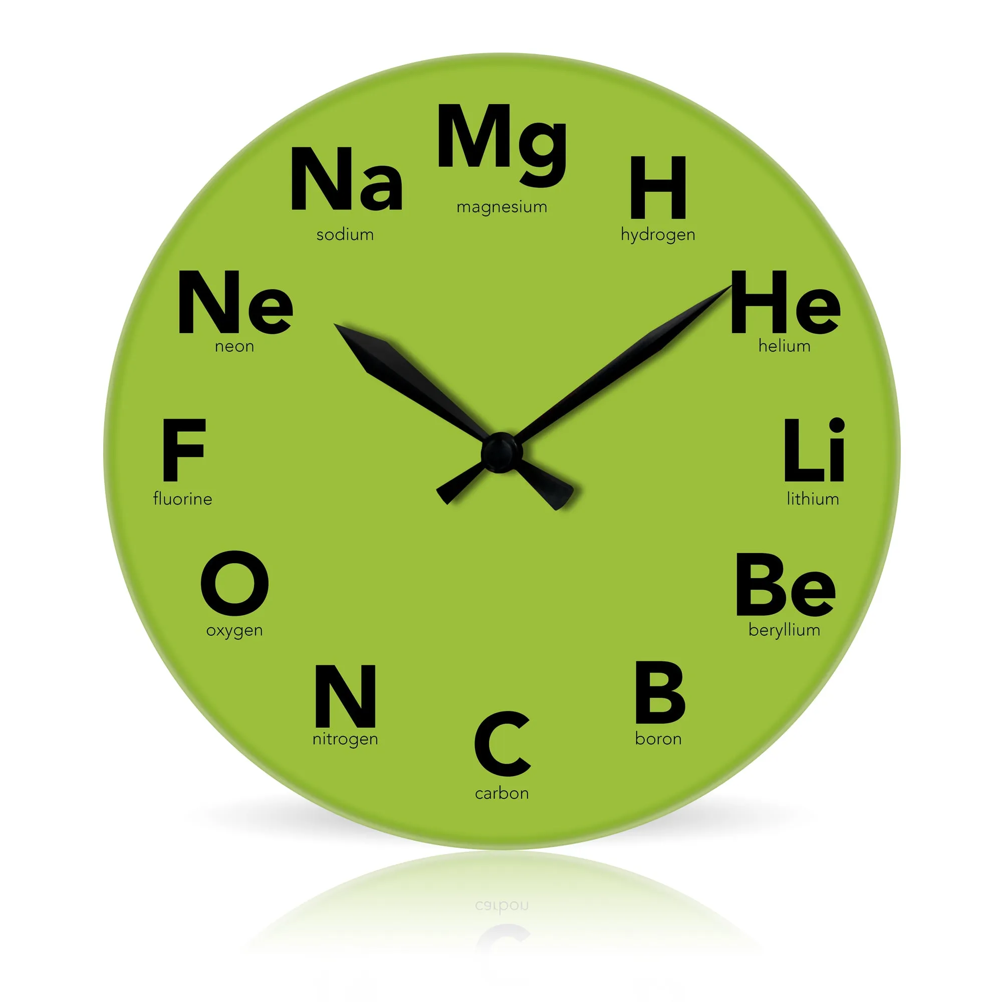 Elements <br>Round Acrylic Wall Clock 10.75"