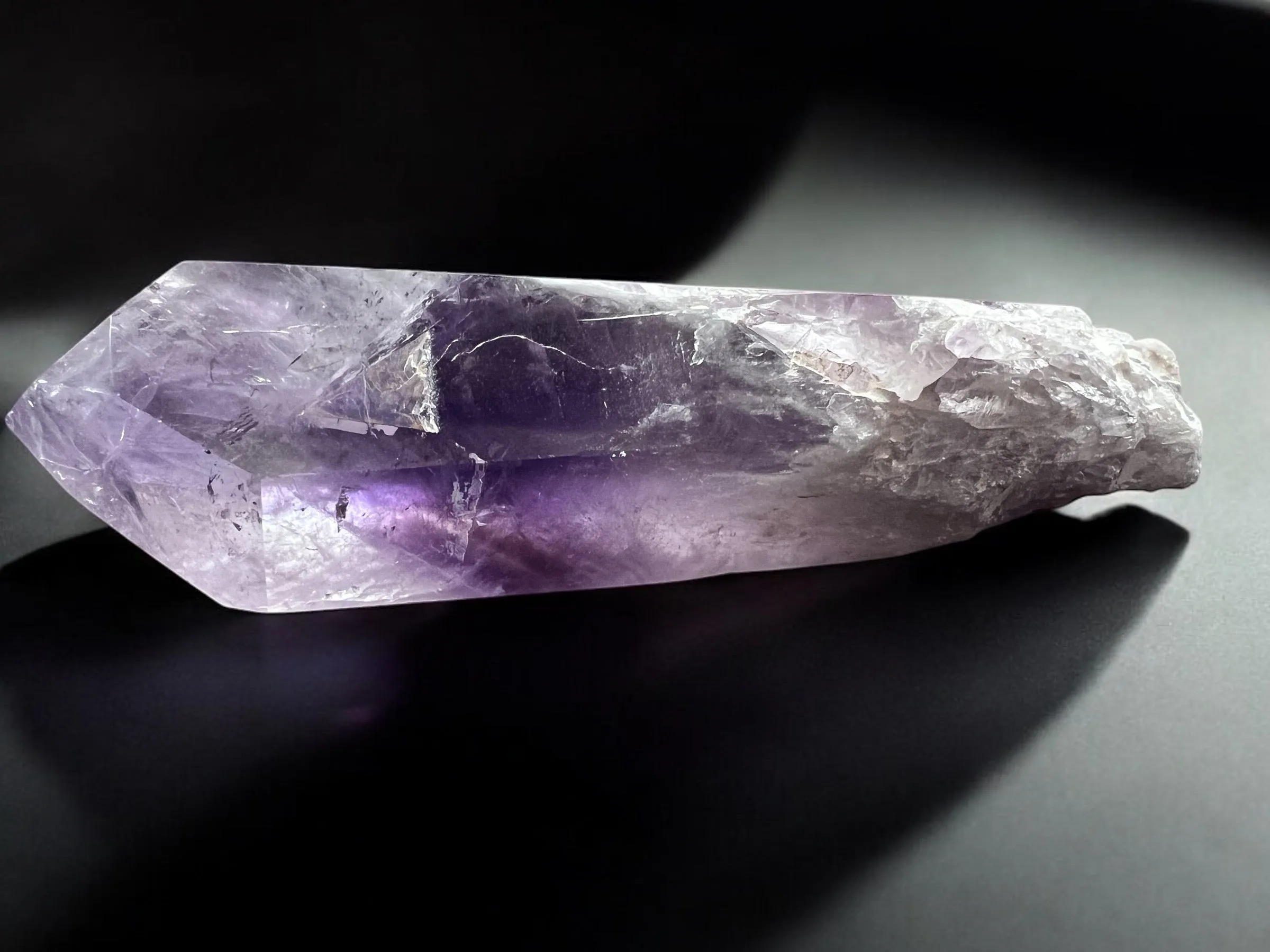 Elestial Amethyst Point