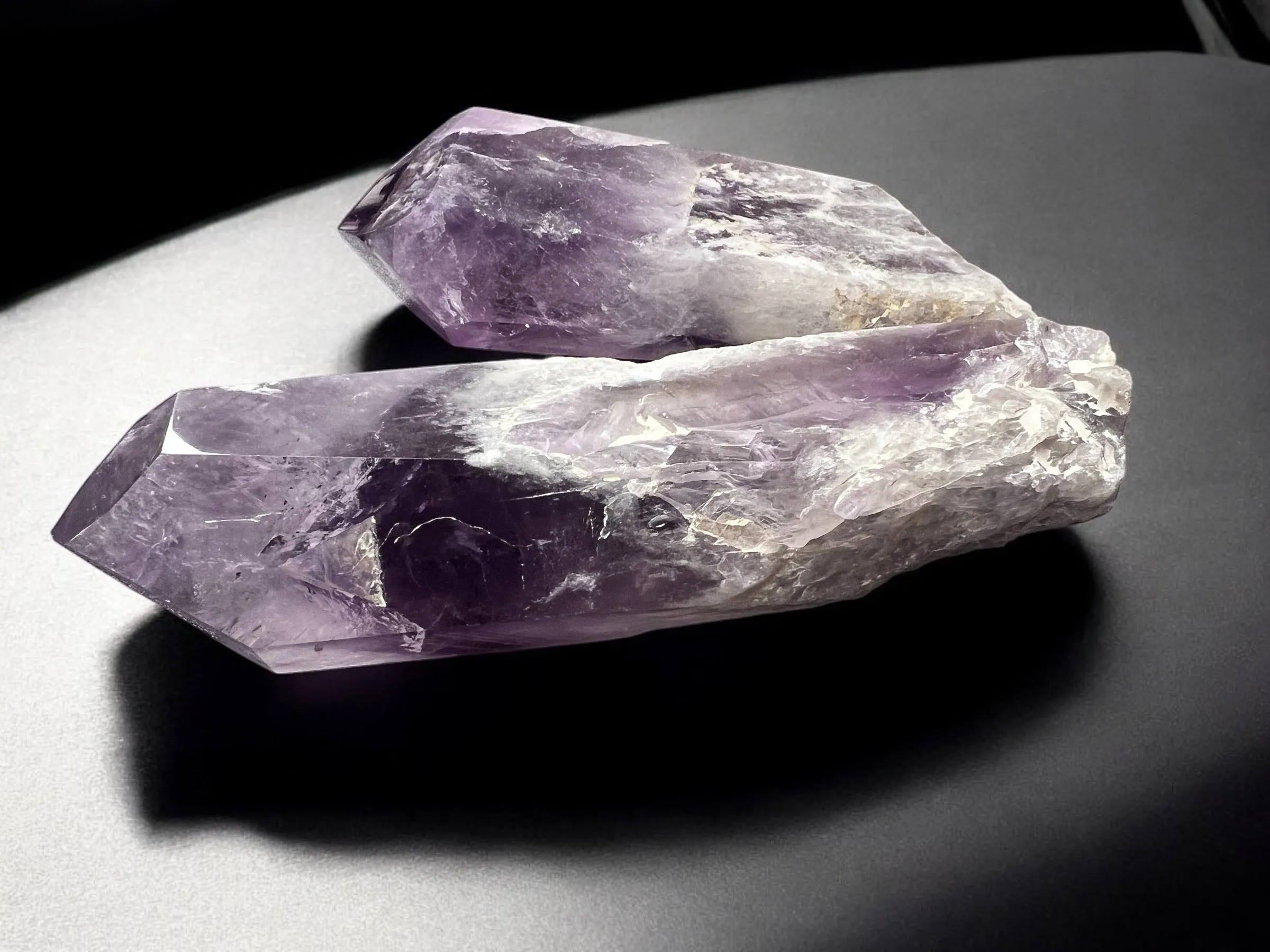 Elestial Amethyst Point