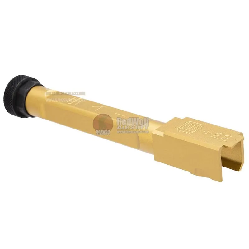 EMG SAI Utility Slide Kit (by G&P) - Gold Barrel for Umarex Glock 17 GBB Pistol ***