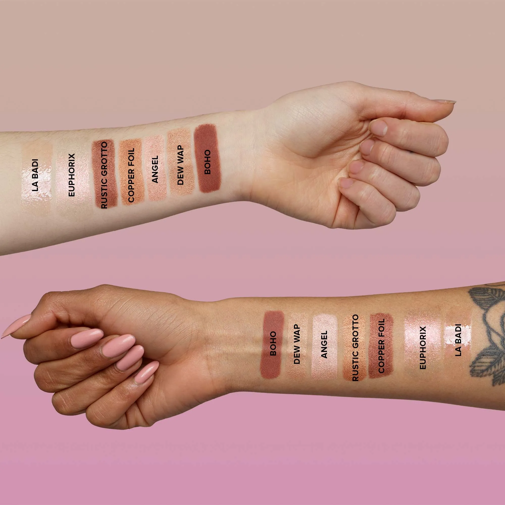 Euphoric Nudes 7-Piece Palette