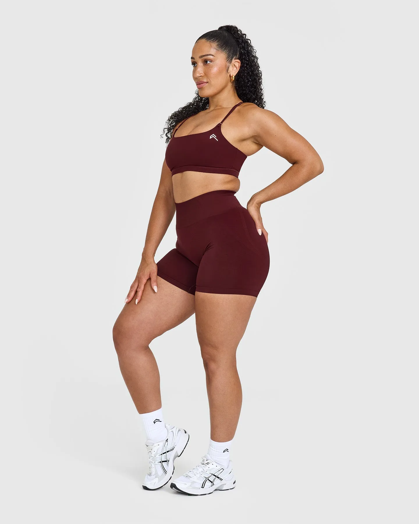 Everyday Cross Over Bralette | Rosewood