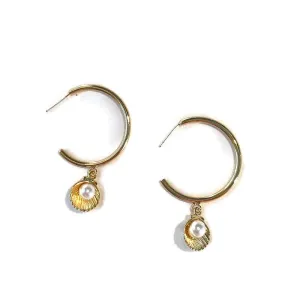 Everyday Hoops - Shell & Pearl