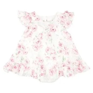 Evie Print Overlay Dress