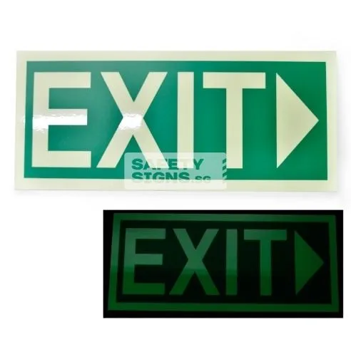 Exit – Luminous – Right (SC017_ACR)