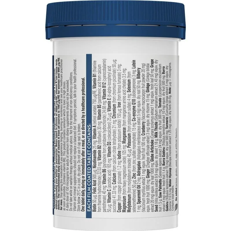 [Expiry: 07/2025] Swisse Ultivite Men's 50  Multivitamin 90 Tablets