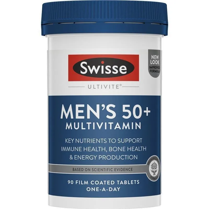 [Expiry: 07/2025] Swisse Ultivite Men's 50  Multivitamin 90 Tablets