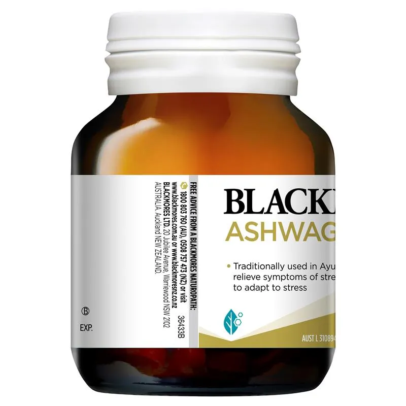 [Expiry: 10/2025] Blackmores Ashwagandha  60 Tablets
