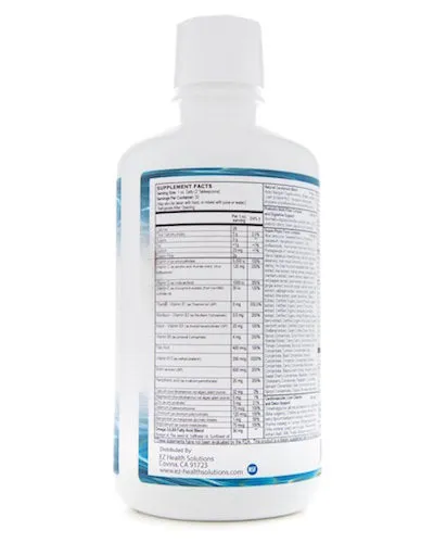 EZ Health Solutions© Whole Food Multiple Liquid MultiVitamin for the Whole Family