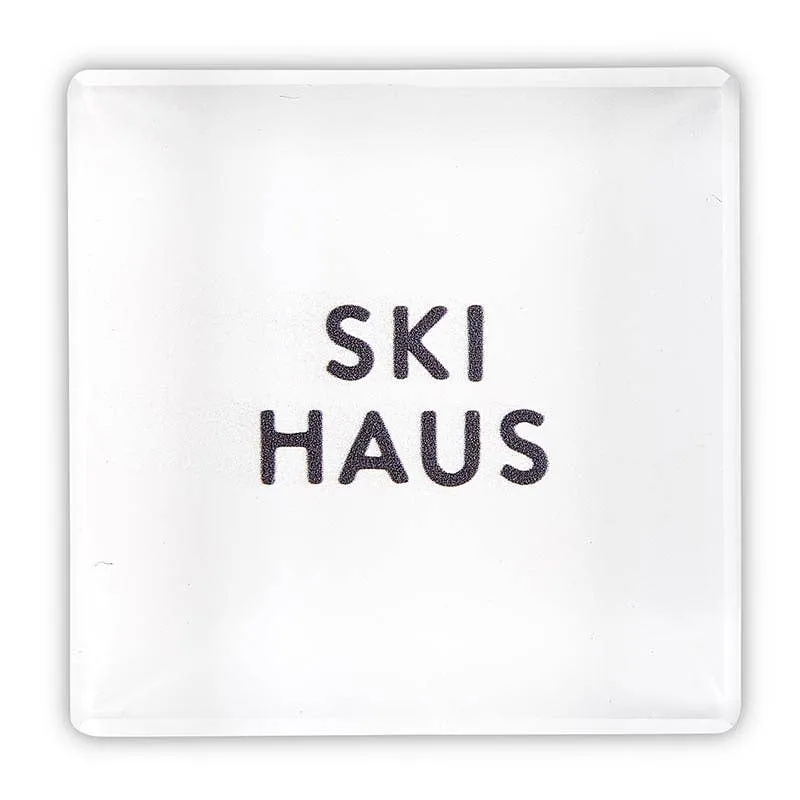 Face To Face Lucite Block - Ski Haus