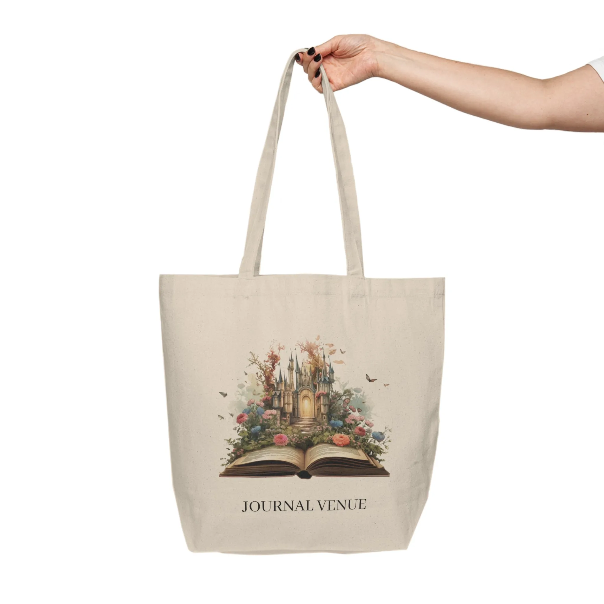 Fairytale Book Lover Shopping Tote Bag