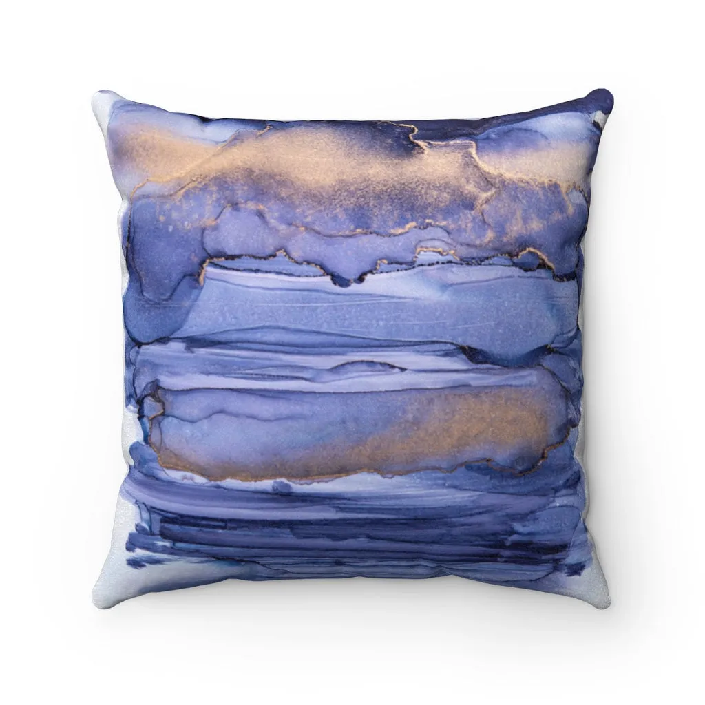 Faux Suede Square Pillow - Diana