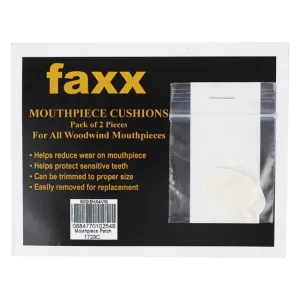 faxx Mouthpiece Cushions - Pack of 2