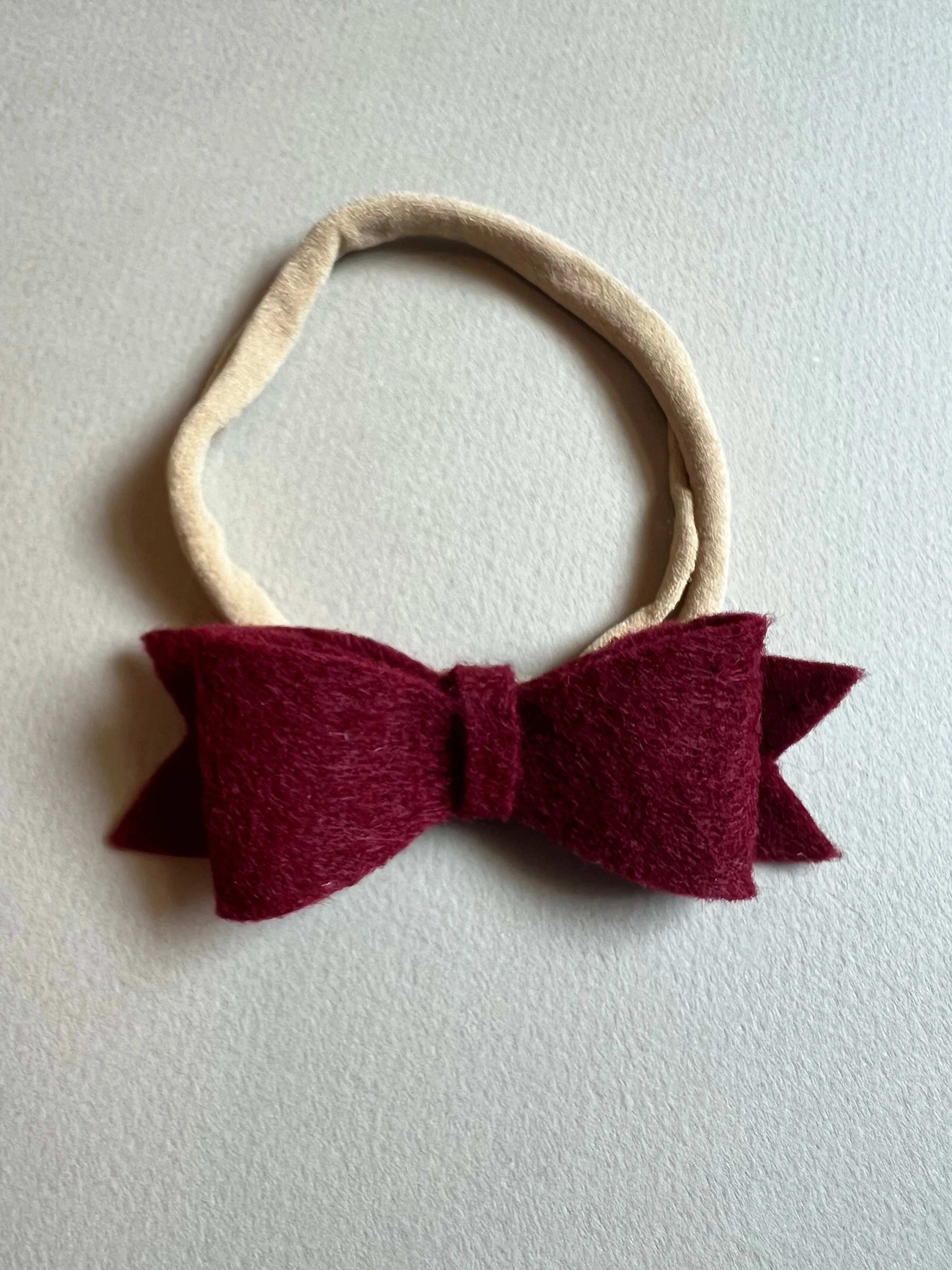 Felt Bow Headband
