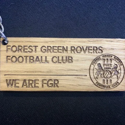 FGR We Are FGR Wooden Street Sign Keyring...£4