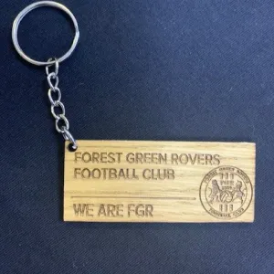 FGR We Are FGR Wooden Street Sign Keyring...£4