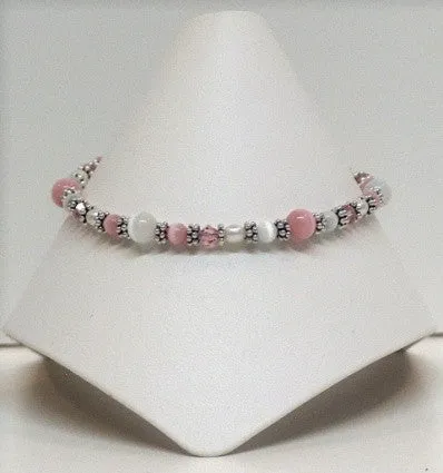 Fiber Optic Heishe Bracelet